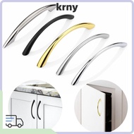 KRNY0MY Furniture Handle, Zinc Alloy Hardware Curved Handles, Fashion Multifunctional Furniture Cabi