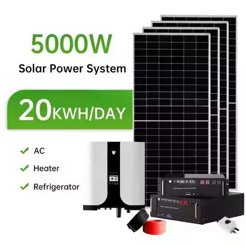 1kw 3kw 6kw 8kw 10kw off Grid Solar Energy System 5kw 15kw 20kw 25kw 30kw Solar Panel System for Hom