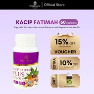 WEHEALTH Kacip Fatimah Plus 60 Capsules 450mg Women Hormonal Balance Reproductive Health Supplement