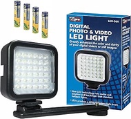 Synergy Digital Lighting Compatible with Panasonic HC-X2000 UHD 4K 3G-SDI/HDMI Pro Camcorder Lightin