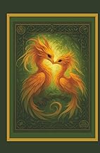 Celtic Phoenix Journal – 5″ × 8″ Golden Phoenix Edition (120 Blank Pages, Hardcover): A Celtic Book 