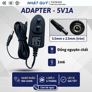 Power Adapter 5V1A - Jack 5.5mm x 2.5mm (round) - 5V 1A charger for cameras, tv boxes,...