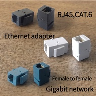 RJ45 pass-through connector, RJ45 connector, 10PCS, 6 types of direct female cable connectors  RJ45 