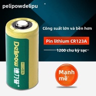 Delipow | Pin Lithium Sạc Lại CR123A 3V 450mAh