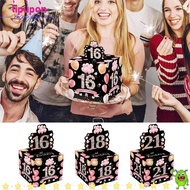 LIPUPON Cash Pull Gift Boxs, Happy Birthday Birthday  Birthday Money Box, Fuuny 16th 18th 21st Creat