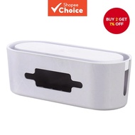Power outlet storage box cable organiser desktop computer cable box plug cable storage box