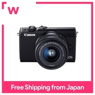 Canon mirrorless single-lens camera EOS M100 EF-M15-45 IS STM lens kit (black) EOSM100BK1545ISSTMLK