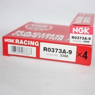 กล่องสีแดงแข่ง R0373A-9หัวเทียน NGK แบบเข็มแนวนอนเหมาะสำหรับแชสซีแฟลช600ยามาฮ่า R6หัวเทียนมอเตอร์ไซต