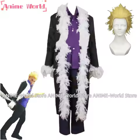 《Custom Size》Anime Laxus Dreyar Cosplay Costume Role Play Uniform Halloween Carnival Party Christmas