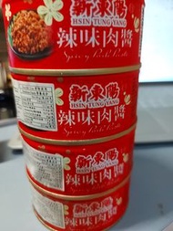 台灣新東陽辣味肉醬160克g