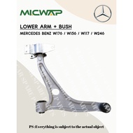 LOWER ARM + BUSH (MERCEDES BENZ W156 W176 W117 GLA A-CLASS)