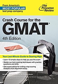 The Princeton Review Crash Course for the Gmat (Princeton Review Series) (4th) สั่งเลย!! หนังสือภาษา