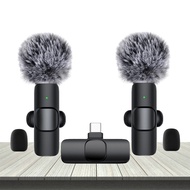 Lapel Wireless Microphone for Teaching Type C Plug Mike Mic for PC Smartphones Computer