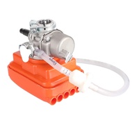 19mm Motorcycle Carburetor with Air Cleaner Box for 48cc 80cc 2-Stroke Engine Electric Bike Motocros