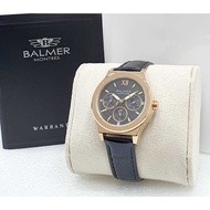 [✅Garansi] Balmer Chronograph Women Watch Sapphire Leather Original