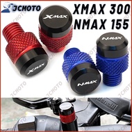 For YAMAHA XMAX 300 400 NMAX 155 125 xmax300 nmax155 CNC Mototcycle Accessories M10*1.25 Mirror Hole Plug Screw