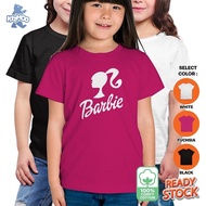 kids tshirt girl Barbie Girl baju budak perempuan cotton baju kanak kanak perempuan kid s t shirt girl tshirt cotton