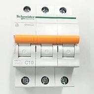 MCB 3 Phase 10A (6000 KA) Schneider Brand