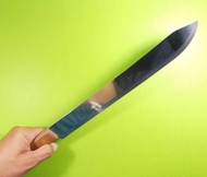 มีดผ่าแตงโม Kiwi ใบมีดหัวบัว สแตนเลสไม่เป็นสนิมยาว 12 นิ้วด้ามไม้สวยงามมีดทำครัว มีดปอกทุเรียน Knives KIWI Stainless steel Wood Handle Water Melon Knives Kitchen Cooking