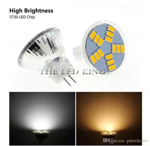 1pcs LED Bulb 3W 5W 7W MR11 Light Bulb AC DC 12V LED Lamp SMD5730 Spotlight Chandelier Lighting Repl