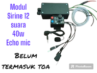 Modul Sirine 12 Suara Echo/Mic 40w