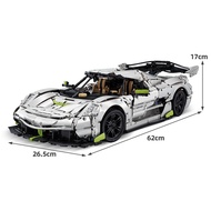 [MLOPPD] Cada 4346PCS 1:8 Supercar City Racing Car Hypercar Building Blocks Sportscar Racing Vehicle
