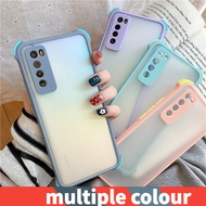 epda79wk Ready Stock Samsung S20Plus S20Ultra Note10 Plus 9 8 Phone Case Macaron Contrast Color Tran