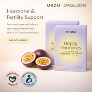 Moom Health Happy Hormones Natural Mood Support Drink Passion Fruit PCOS & Fertility Support Hormone