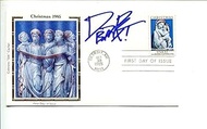 Topps Donny Robinson Us Olympic Bronze Medal Bmx Bike Racer Signed Autograph Fdc - College Cut Signa
