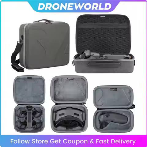 Storage Handbag for DJI Avata 2 Goggles 3 Portable Carrying Case Shoulder Bag for DJI Avata FPV Cont