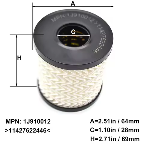Car Oil Filter Replacement Filter,Oil Filter For MINI R56 R57 R58 R60 Cooper S Countryman Roadster P