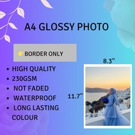 Cetak Gambar Saiz A4 + Frame