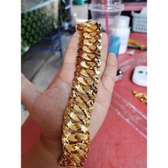 ♥️Gelang Lipan Kait Rapat Besar Cop 916 ♥️Emas Korea