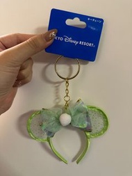 東京迪士尼海洋帶回現貨!! Tinkerbell 小仙子 髮箍 Mickey ears 鎖匙扣掛飾