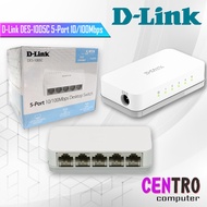 D-Link DES-1005C 5-Port 10/100Mbps Unmanaged Switch D Link