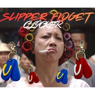 Slipper Fidget Clicker Keychain
