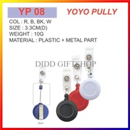 Retractable Reel Yoyo Badge Clip Lanyard ID Card Holder YP08 / Doorgift / Souvenir / / Event / Hadia