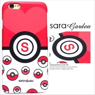 【Sara Garden】客製化 手機殼 蘋果 iPhone6 iphone6S i6 i6s精靈寶可夢 必備 寶貝球 俏皮桃 保護殼 硬殼