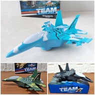Bump Go Walking Fighter Jet Plane Toy