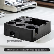 Bincoo Coffee Tamper Station 51mm–58mm – Portafilter Holder for Espresso Tamping Mat Compatible with