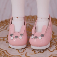 BJD Doll Shoes Rabbit High Heels 6 Points SD Doll Shoes Cute Doll Shoes