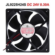 1pc Y-Y9225H24S JL9225H24S DC Fan 24V 0.30A DC24V 0.3A 9.2CM 9225 Welding Machine Inverter Cooling F