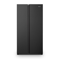Global House Hisense ตู้เย็นside by side 18.5 คิว รุ่น RS670N4TBN สีดำ รับประกันของเเท้