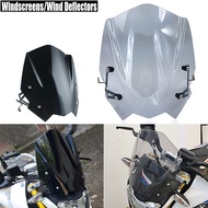 For BMW G310R G 310R 2017 2018 2019 2020 2021 Motorcycle Windshield Windscreen with Mounting bracket