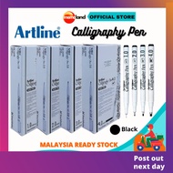 ARTLINE CALLIGRAPHY PEN EK-241(1.0mm) / EK-242 (2.0mm) / EK-243 (3.0mm) / EK244 (4.0mm) - 12pcs / PE