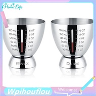 [HoME&life] Cocktail for Bartending Jigger Stainless Steel Shot Measure Cup with Graduated Markings 