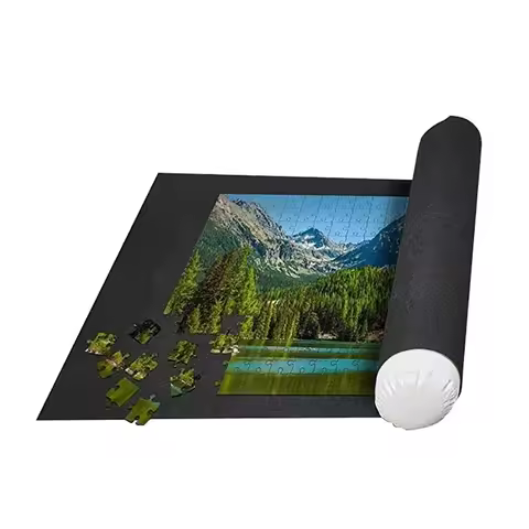 1 Pcs Protector Can Accommodate Up To 1500-3000 Pieces Mat Rolled Up Jigsaw Rug Jigsaw Storage Felt