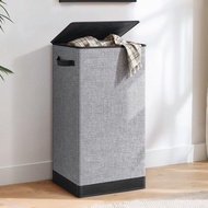 100L Storage Basket Large Size Clothes Basket with Lid Laundry Basket Laundry Extended Easy to Carry