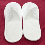 10 pairs of 8mm thick White Towelling premium Hotel Disposable Slippers/ house slipper Terry Spa Guest Shoes (BUATAN MALAYSIA) disposable hotel slippers bulk white hotel slippers spa slipper indoor slippers bedroom slippers slippers with arch support