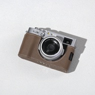 กระเป๋าใส่กล้องด้านหน้าหนังแท้ Fujifilm XT50 XS20 XT30 รุ่นที่ 2 X100VIXT5 กระเป๋าใส่กล้องแบบสะพายไห